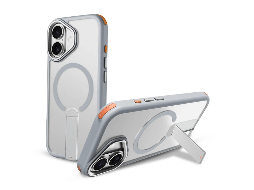 Capa de Celular Iphone 17 Pro - Formula K1 - Cinza